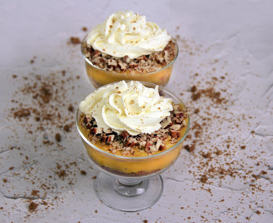 Perfect Pumkin Mousse for Dessert - Rich and Creamy