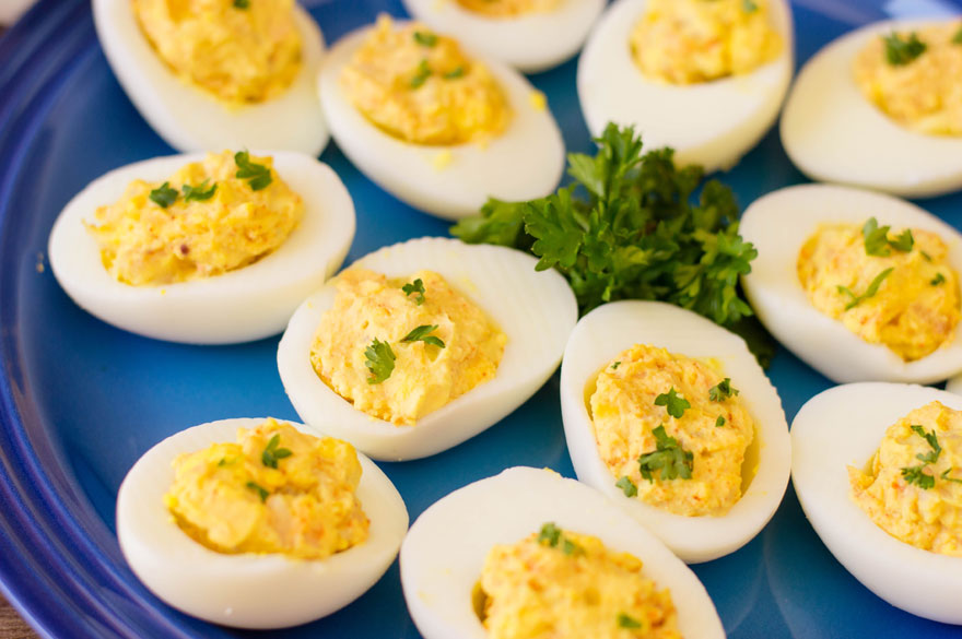 Awesome Deviled Eggs with Shrimp Recipe