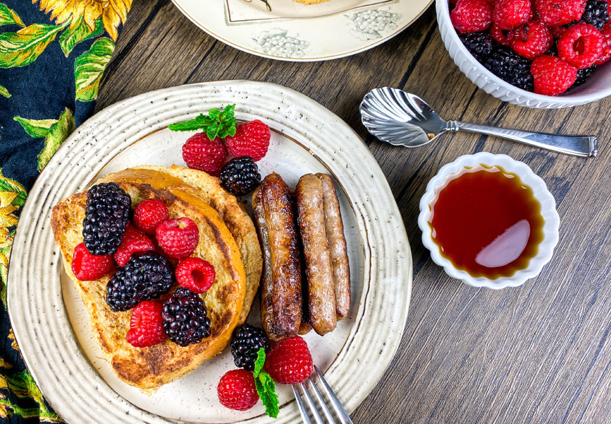 Easy French Toast with Berries Recipe