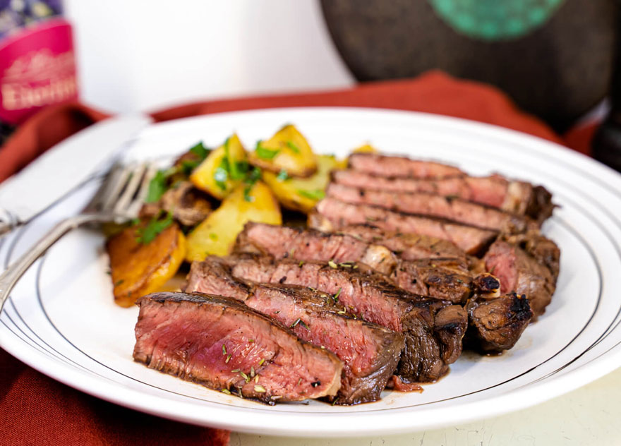 The Best Ever Grilled Balsamic Sirloin Steak